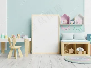 儿童房、儿童房、托儿所海报架