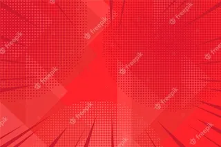 抽象红色半色调背景