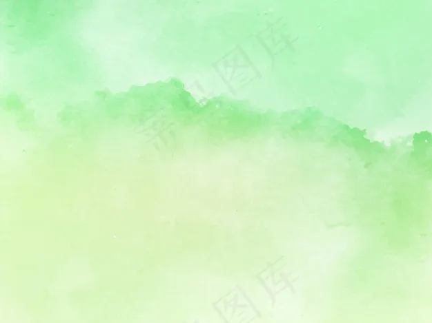 柔和的绿色水彩纹理优雅的背景eps,ai矢量模版下载