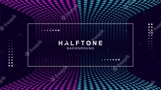 现代半色调背景