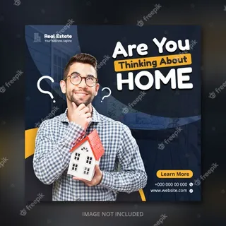 房地产业务社交媒体帖子