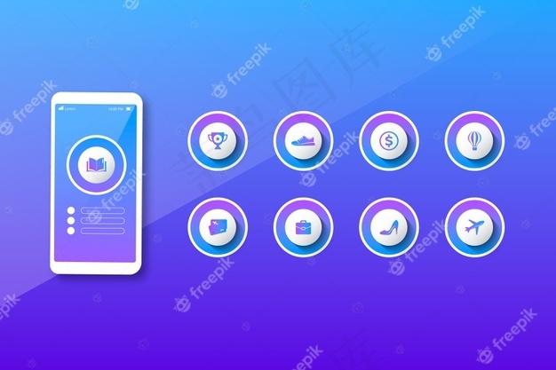 Instagram gradient故事亮点eps,ai矢量模版下载