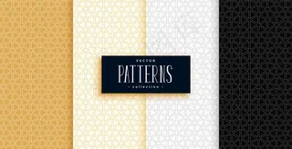 小三角形几何图案以高级颜色设置