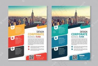 公司封面宣宣传单,DM传单商业模板