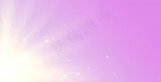 优雅的发光背景与光束爆发