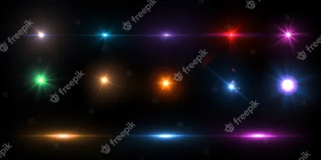 彩色镜头光斑系列