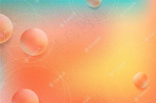 带球体的抽象半色调背景