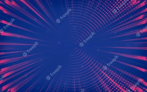 红色和蓝色抽象半色调点背景eps,ai矢量模版下载