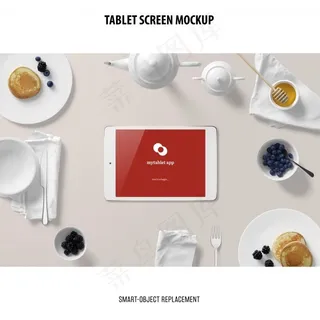 平板电脑屏幕模型样机