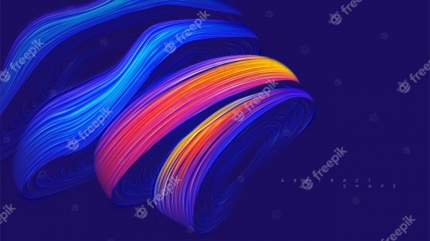 抽象的羚羊形状