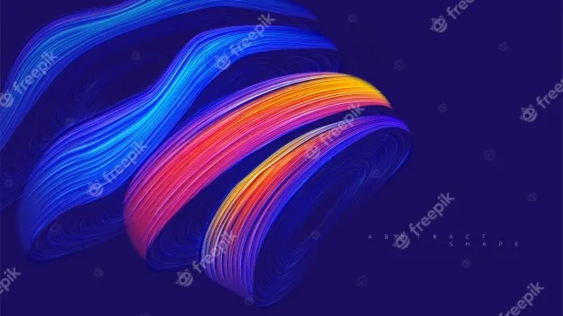 抽象的羚羊形状