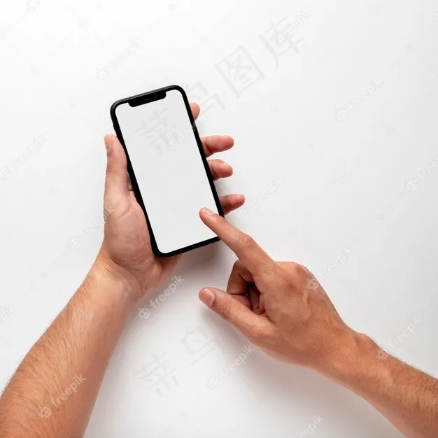 使用手机模型样机的人 使用手机模型样机的人