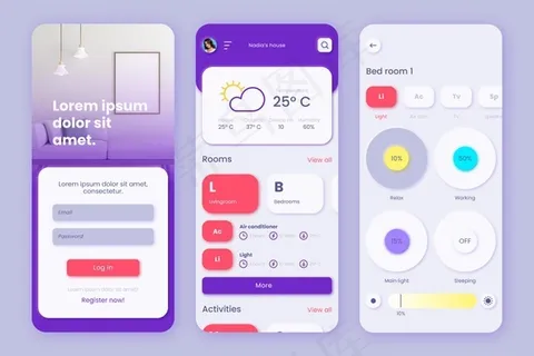 智能家居管理应用模板
