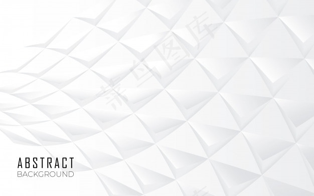 抽象形状背景为白色