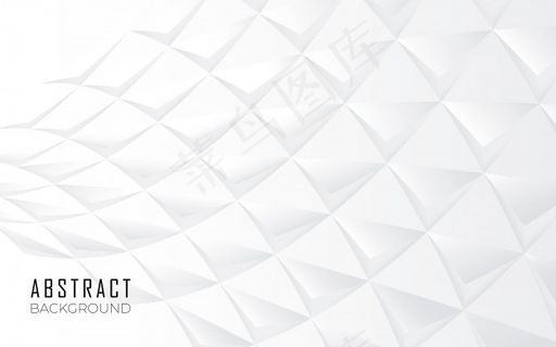 抽象形状背景为白色