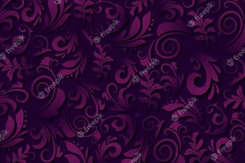 抽象紫色背景花