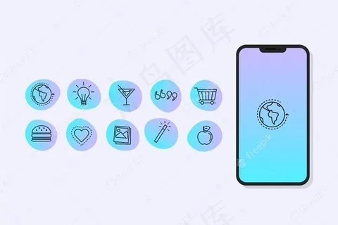 Instagram gradient故事亮点