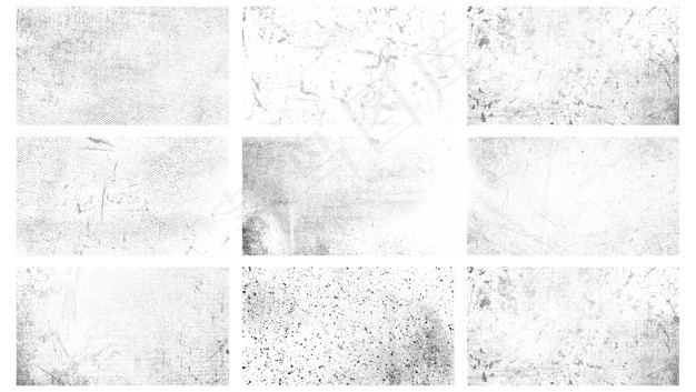 白色垃圾破洞纹理套装eps,ai矢量模版下载