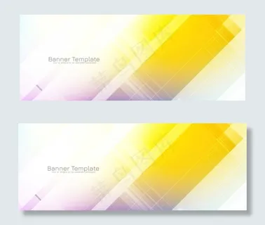 抽象鲜艳的彩旗图案