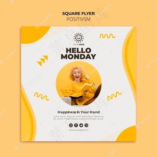 宣传单,DM传单实证主义模板