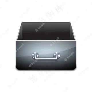 文件柜。矢量图解