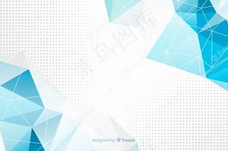 抽象几何模型样机背景