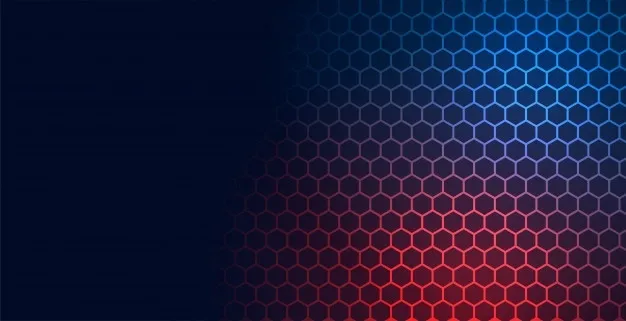 六边形技术带文本空间的图案网格背景eps,ai矢量模版下载