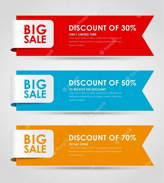 一套出售的横幅bannereps,ai矢量模版下载