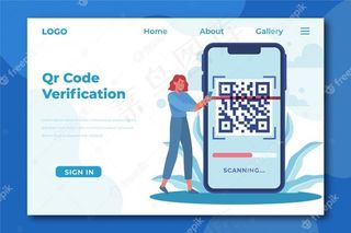 二维码验证登录页模板