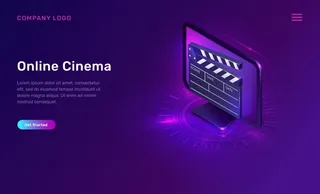 在线电影或电影，等距概念