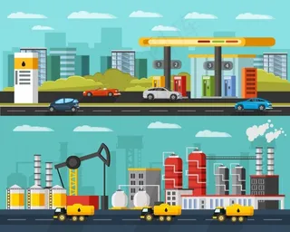 石油行业横幅banner