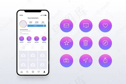 彩色模板渐变故事亮点