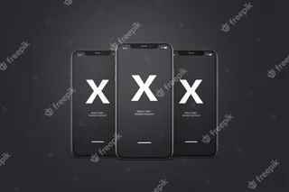 太空灰手机模型样机