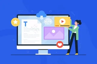 博客社交媒体概念