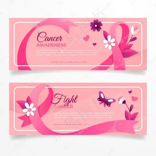 乳腺癌宣传月横幅banner样式