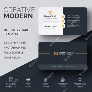 专业名片模型样机