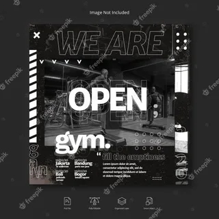 社交媒体教堂风格模板或方形宣传单,DM传单模板