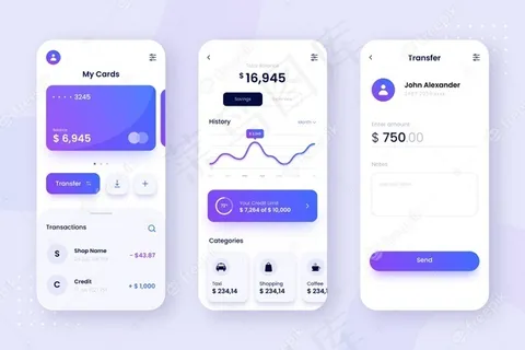 银行应用界面设计