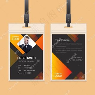 抽象身份证主题