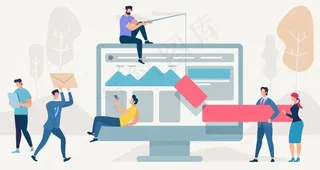 社交网络和团队合作的载体概念。