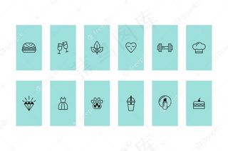 Instagram图标故事亮点