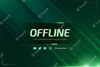 抽象离线霓虹粒子抽动横幅banner