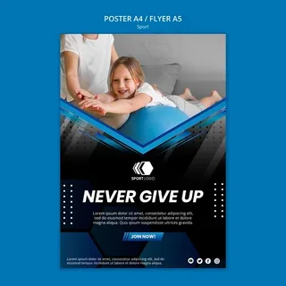 体育海报模板