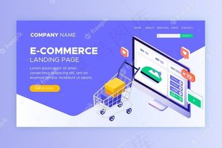 等距电子商务登录页