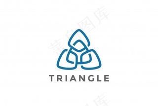 三角形徽标图标