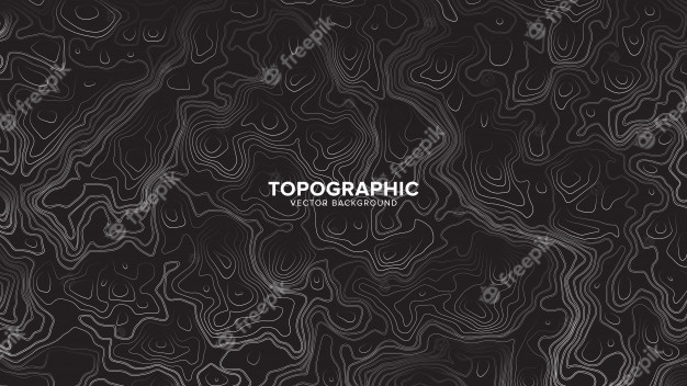 地形等高线图抽象背景eps,ai矢量模版下载