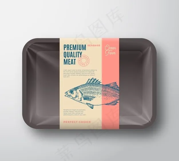 优质海鲈包。eps,ai矢量模版下载