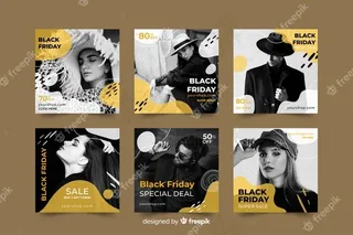 黑色星期五模板集合