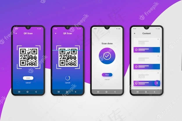 二维码使用指南eps,ai矢量模版下载