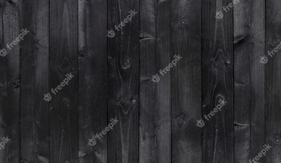 宽大的黑色木质背景，古老的木板质感